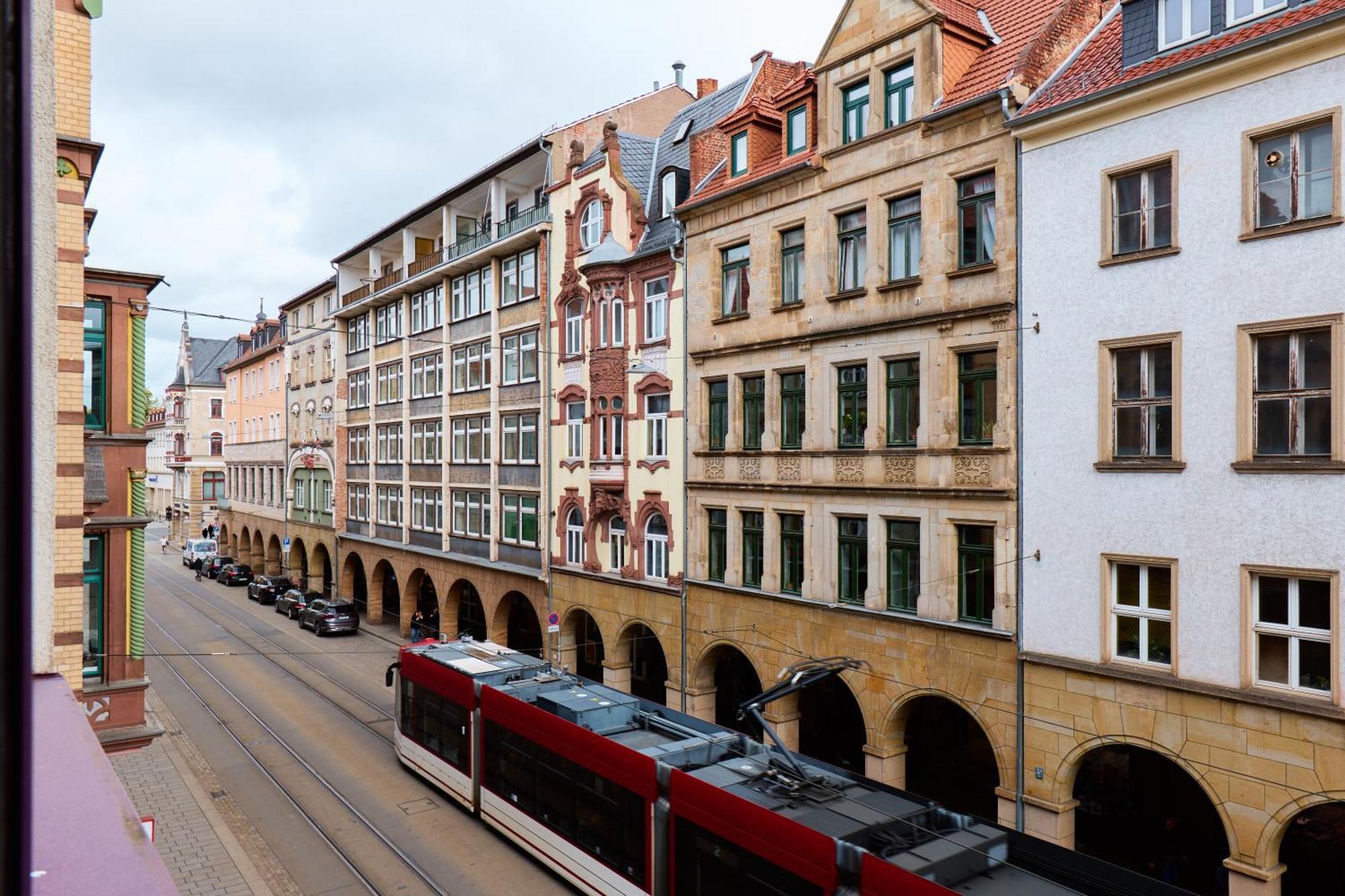 Stylisches Apartment I Fahrstuhl I Bahnhofsnah 에르푸르트 외부 사진